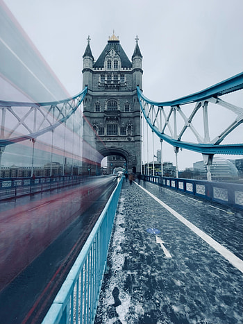 Bridge, road, architecture HD phone wallpaper