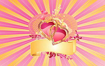 love but always, hearts, 3d, love HD wallpaper