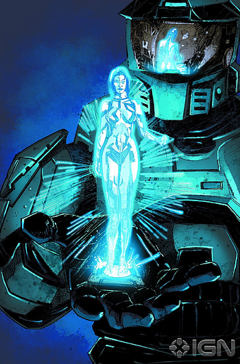 I also have the cover of the Invasion comic as my lockscreen. It's so fudging cool when my does that light glimmer which makes it look like Cortana is ... HD phone wallpaper