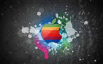 Brands, Art, Logos, Apple HD wallpaper
