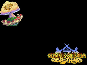 Olympus Coliseum (BBS), logo, birth by sleep, olympus coliseum, world, bbs HD wallpaper