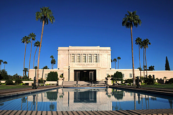 Mesa, Arizona, Temple HD wallpaper
