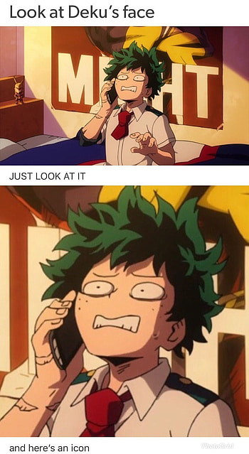 Mha, face, meme, funny HD phone wallpaper