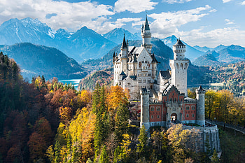 Neuschwanstein Castle in – Majestic Man-Made Alpine Beauty, man made, Neuschwanstein Castle HD wallpaper