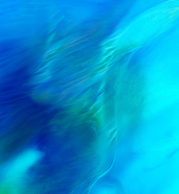 Blue, clouds, abstract, digital art HD phone wallpaper
