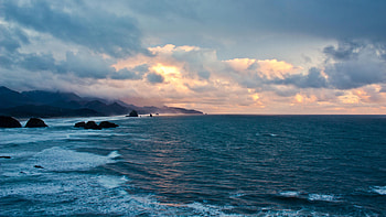Artistic HQ seascape HD wallpaper