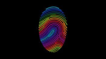 Thumbprint Oled Dark , oled, dark, black, artist, artwork, digital-art HD wallpaper