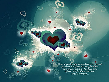 The Hearts !!!, heart, abstract, 3d-art HD wallpaper