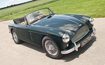Aston Martin, Cars, Side View, Cabriolet, 1957, Drophead Coupe HD wallpaper