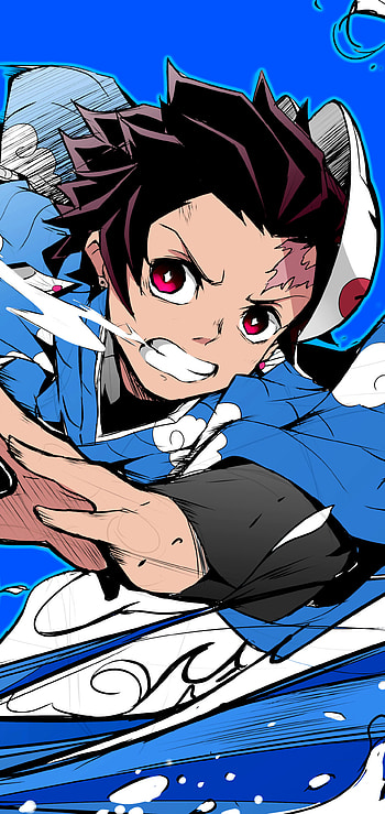Tanjiro Demon Slayer: Kimetsu no Yaiba, Tanjiro Kamado, Anime, Demon Slayer: Kimetsu no Yaiba HD phone wallpaper