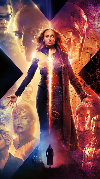 Dark Phoenix, Sophie Turner HD phone wallpaper