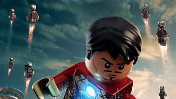 Lego Iron Man , iron-man, lego, superheroes HD wallpaper