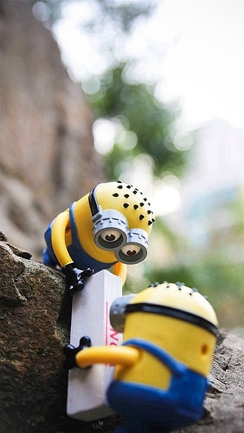 Cute Lovely Minion Toy HD phone wallpaper