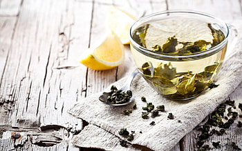 Green tea, Herbal drink, Refreshing, Citrus HD wallpaper