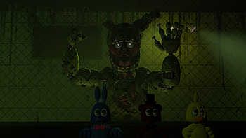 Five Nights at Freddy's 3: Horror Animatronic, Five Nights at Freddy's 3, Five Nights at Freddy's HD wallpaper