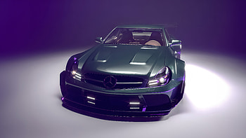 Mercedes Benz SL69 AMG Black Series, mercedes-benz, mercedes, amg, cars, 2023-cars, behance HD wallpaper