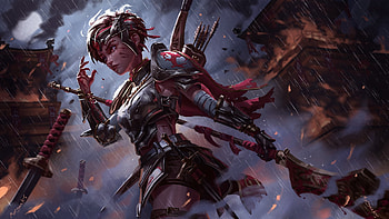 Women Warrior, Women, girl, Warrior, Fantasy HD wallpaper