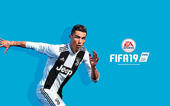 FIFA 19 , Ronaldo in action, Stunning graphics, Dynamic poses HD wallpaper