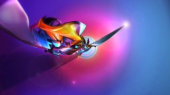 EPI, abstract, graphics, vector, 3D, multicolor HD wallpaper