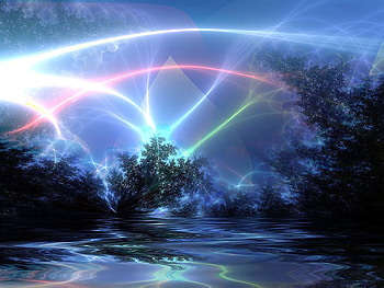 Abstract, Nature, Shining, Shine, Light, Lines, Brilliance HD wallpaper