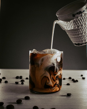 Food, Coffee, Grains, Drink, Beverage, Coffee Beans, Grain, Milk HD phone wallpaper