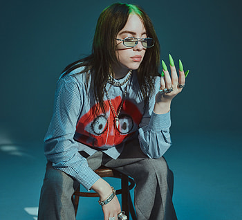 Billie Eilish, Music, American, Glasses, Singer HD wallpaper