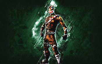 Fortnite Burnt Smile Merry Marauder Skin, Fortnite, main characters, green stone background, Burnt Smile Merry Marauder, Fortnite skins, Burnt Smile Merry Marauder Skin, Burnt Smile Merry Marauder Fortnite, Fortnite characters HD wallpaper