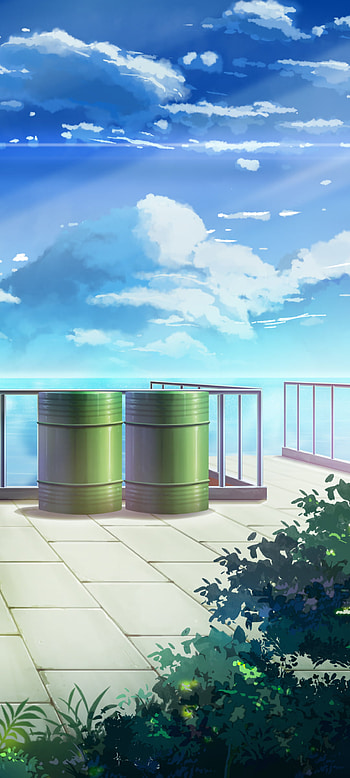 Anime, sky, Sky Anime HD phone wallpaper