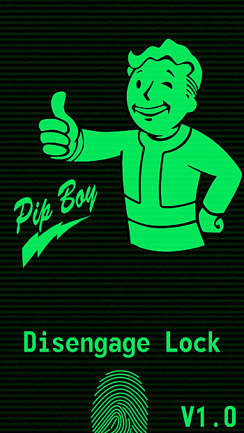 Unlock, green, Fallout HD phone wallpaper