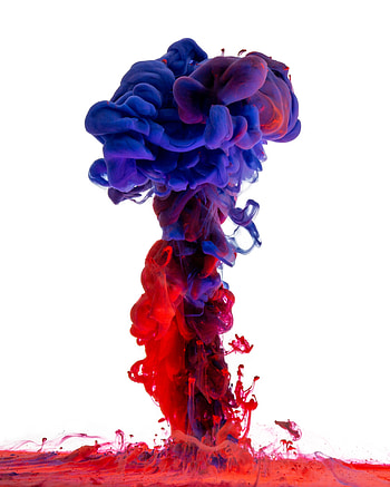 Macro, Liquid, Mixing, Ink, Clot HD phone wallpaper