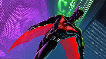 Batman Beyond City Of Joker, batman, superheroes, artwork, artist, artstation HD wallpaper