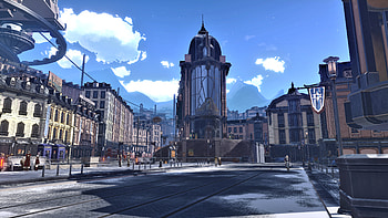 Honkai: Star Rail Cityscape – Epic Game View, video game, Honkai: Star Rail HD wallpaper