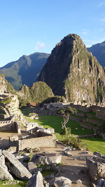 Machu Picchu , Majestic mountains, Ancient architecture, Tourist attraction HD phone wallpaper