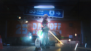 Dont Mess With Me , anime-girl, anime, artist, artwork, digital-art HD wallpaper