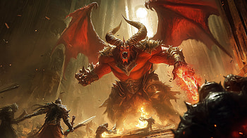 Diablo, fan art HD wallpaper