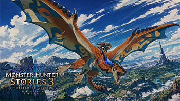 Monster Hunter Stories 3 — Twisted Reflection ( ), Monster Hunter Stories 3: Twisted Reflection, Video Game, Dragon, Wyvern HD wallpaper