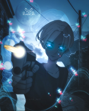 Mikey manjiro sano , art, goggles HD phone wallpaper