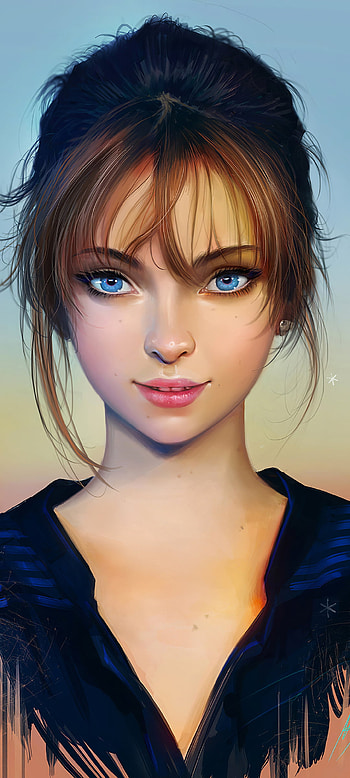 Nova Era, game, gaming, , drawing, technology, girl HD phone wallpaper