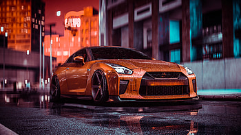 Nissan Gtr Nfs Front , nissan-gtr, need-for-speed, nissan, cars, artstation HD wallpaper
