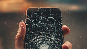 Raindrops On Display In Hand Outdoors , rain, drops, graphy HD wallpaper