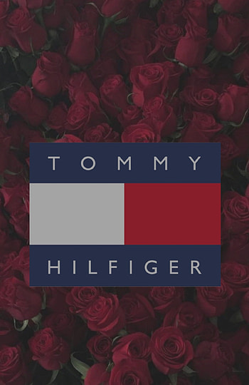 Tommy Hilfiger, Rose background, Tumblr lockscreen, Hypebeast fashion HD phone wallpaper
