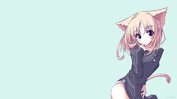 Anime Girl And Cat Wide for (73 ) HD wallpaper