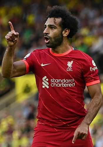 Mohamed Salah, Striking , Bold design, Eye-catching HD phone wallpaper