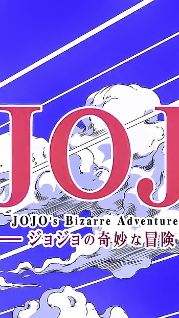 JoJo's Bizarre Adventure: Golden Wind LOGO, Anime, Jojo's Bizarre Adventure HD phone wallpaper
