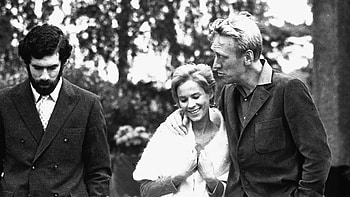 Ingmar Bergman, Bibi Andersson, Cinema legend homage, Actrice HD wallpaper