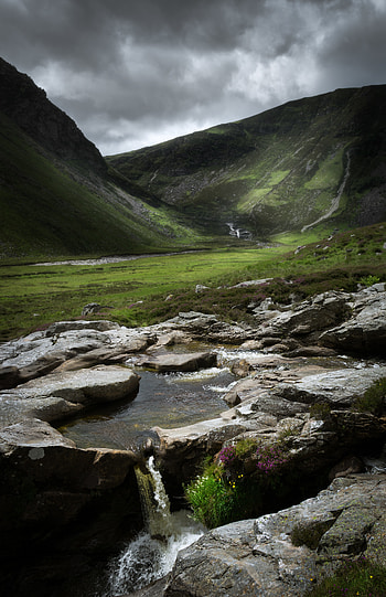 Nature, Rivers, Stones, Hill, Creek, Brook HD phone wallpaper