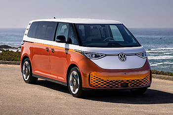 Stunning of the Volkswagen ID. Buzz Electric Car, car, electric car, Volkswagen HD wallpaper