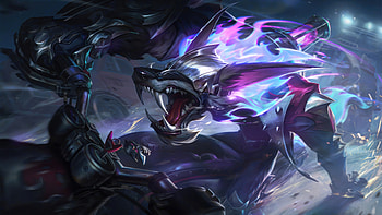 Warwick Warhound LoL Skin Splash Art, MOBA, League Of Legends, Warwick (League Of Legends) HD wallpaper