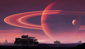 Tanks Force Planet Scifi , artist, artwork, digital-art, deviantart HD wallpaper