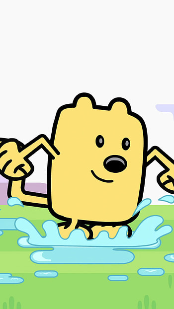 Jumping Wubbzy | Made in Canva, TV Show HD phone wallpaper